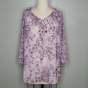 Style&co  blouse. size L